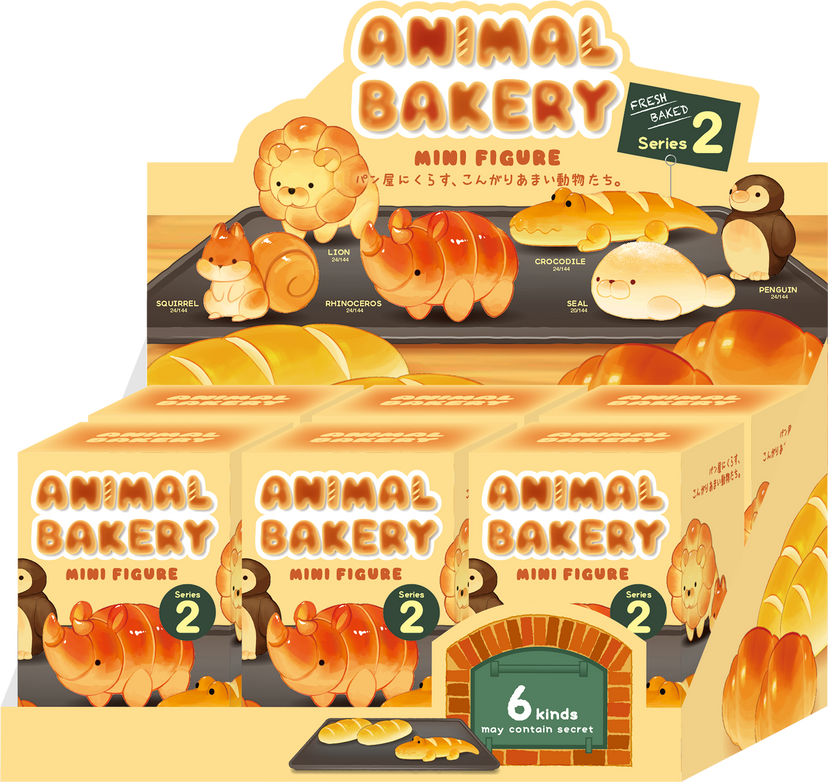 Animal Bakery Minifigure: Series 2 - Happy Collector Buddy