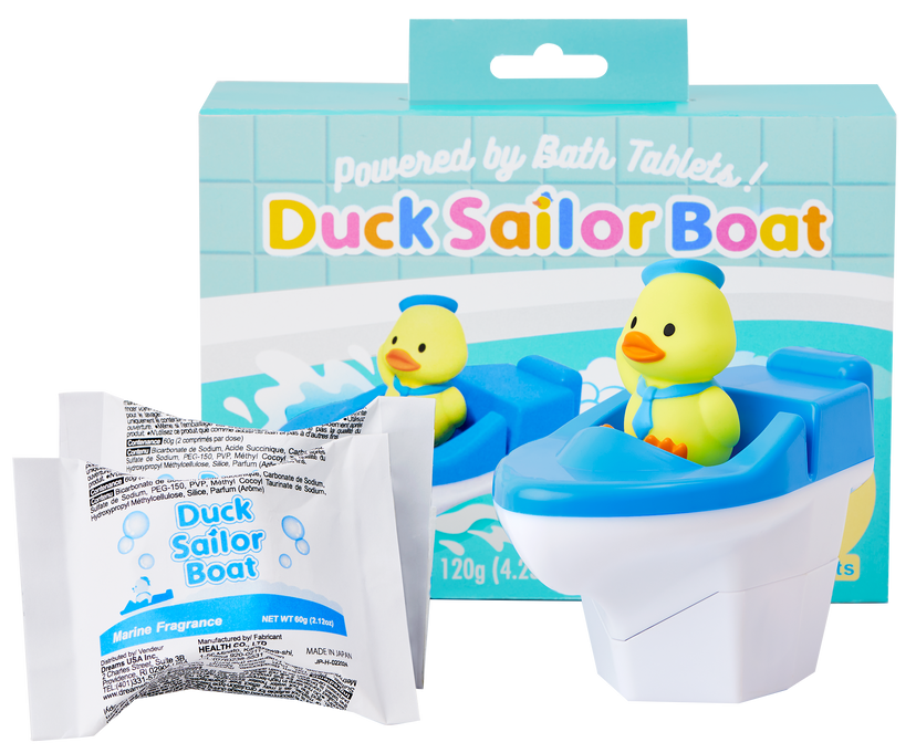 Duck Sailor Boat - Classic Shelf Charm