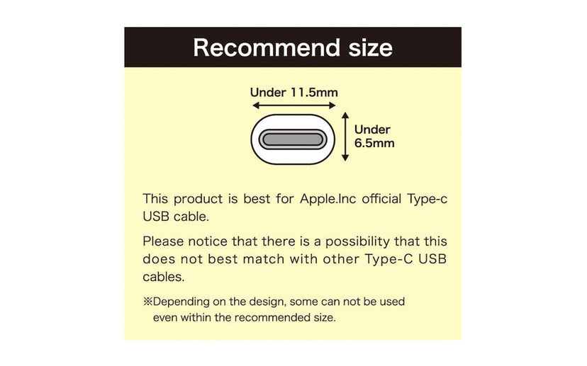 CABLE BITE for Type-C USB - Collector Pocket Style