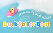 Duck Sailor Boat - Classic Shelf Charm