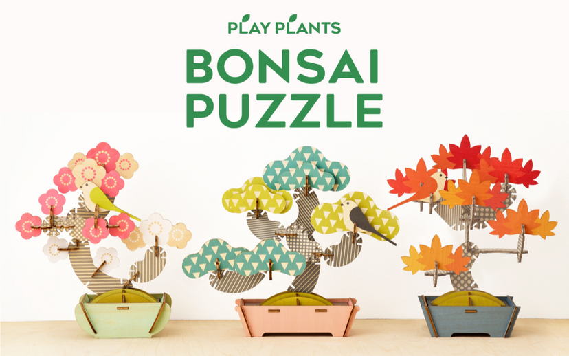 Play Plants Bonsai Puzzles - Bright Desk Pick
