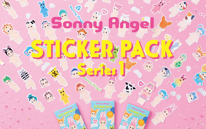 Sonny Angel Sticker Pack - Series 1 - Travel Display Accent