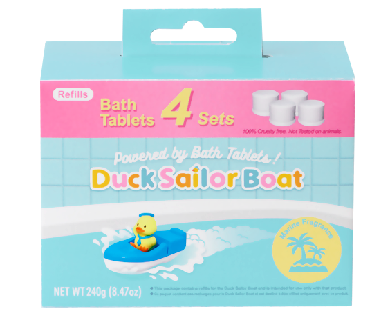 Duck Sailor Boat - Classic Shelf Charm